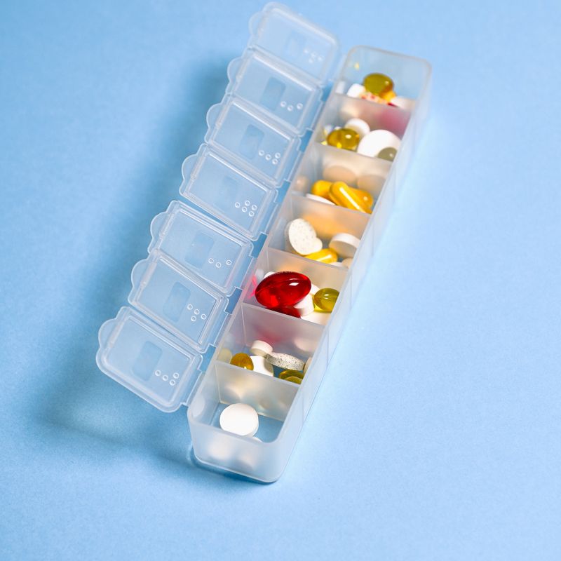 Pill Organiser – 7 Day, 4 Compartments
